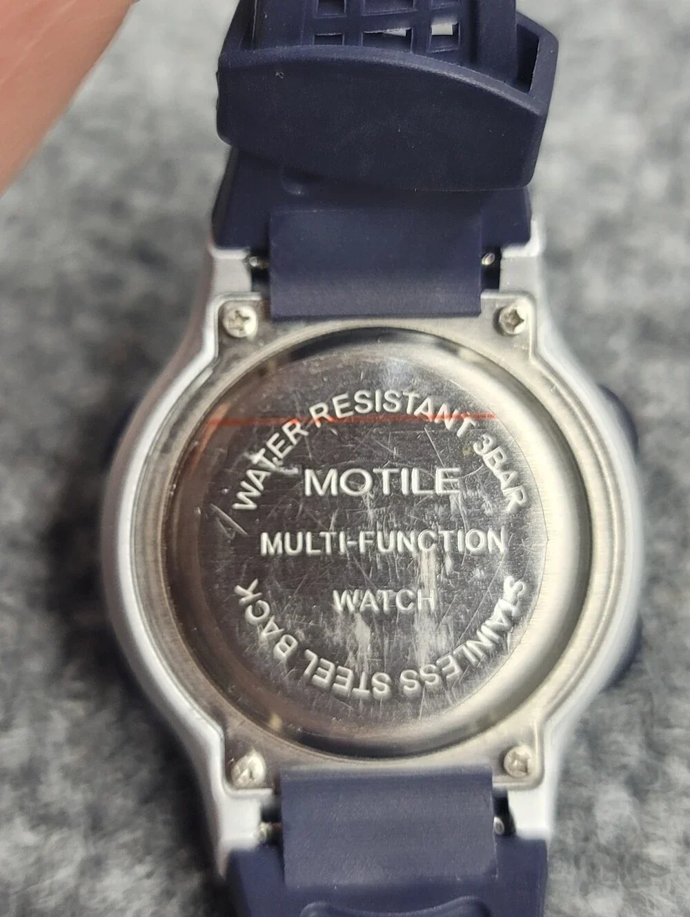 Vintage Motile Sport WR30M Multi Function Digital Wristwatch Water Resistant